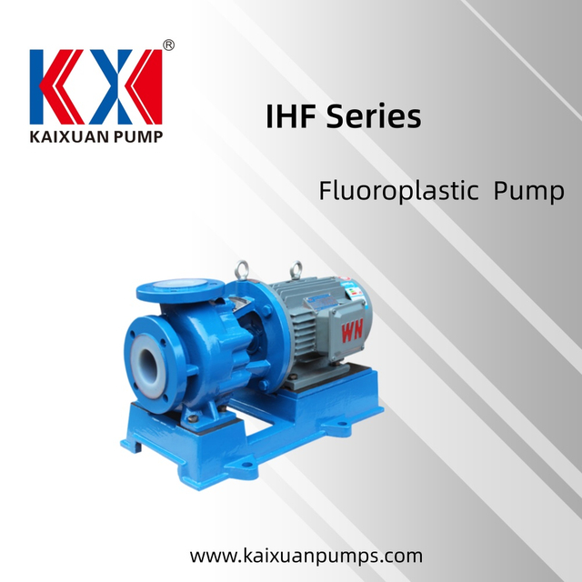 The Fluoroplastic Chemical Centrifugal Pump for short rack design